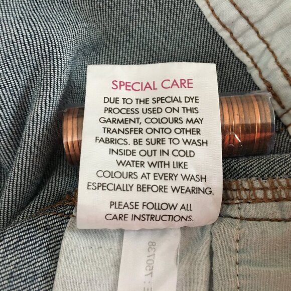 [Insider] Dark Wash Curvy Skinny Fit Jeans | 31P | Good - Picture 14 of 14